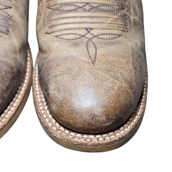 Ariat Slick Fork Western Cowboy Boots ATS Pro Size 8.5D Men\'s Leather Comfort main image 13